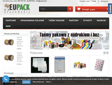 Tablet Screenshot of eupack.pl